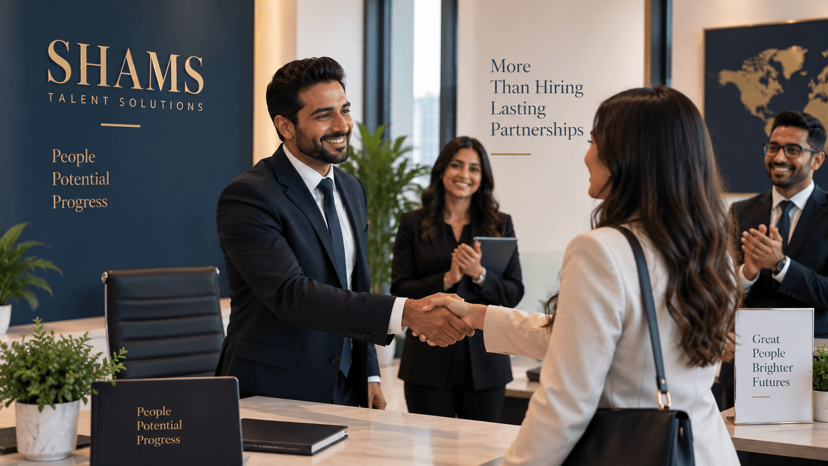 Successful candidate placement and hiring partnership